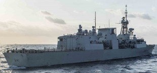 Фрегат УРО HMCS Ottawa (FFH 341) 1