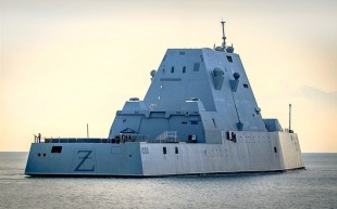 Эсминец УРО USS Zumwalt (DDG 1000) 4