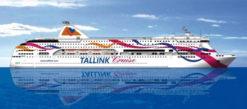 Самый большой на Балтике круизный паром «Baltic Queen» начал работу