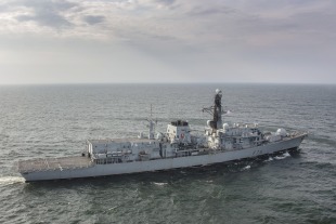Guided missile frigate HMS Kent (F78) 2