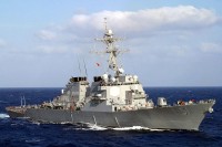 Guided missile destroyer USS Arleigh Burke (DDG-51)