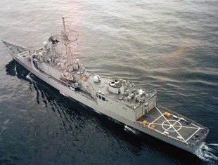 Ракетний фрегат USS Aubrey Fitch (FFG-34) 1
