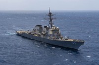 Guided missile destroyer USS Stout (DDG-55)