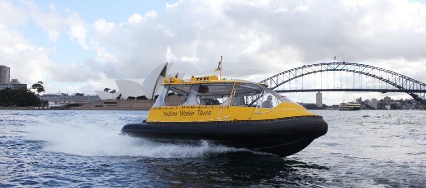 Water taxi in Sydney