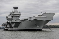 Aircraft carrier HMS Queen Elizabeth (R 08)