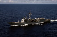 Guided missile frigate USS Sides (FFG-14)