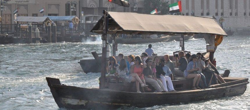 Water taxi in the United Arab Emirates