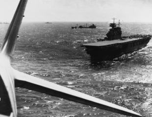 Авианосец USS Yorktown (CV-5)flee 3