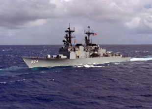Есмінець USS Leftwich (DD-984) 0