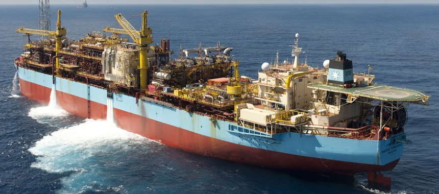 Нефтяной комплекс для хранения и перекачки нефти Maersk Peregrino
