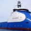 Supply vessel Blue Guardian was launched at the Kerch Shipyard Zaliv